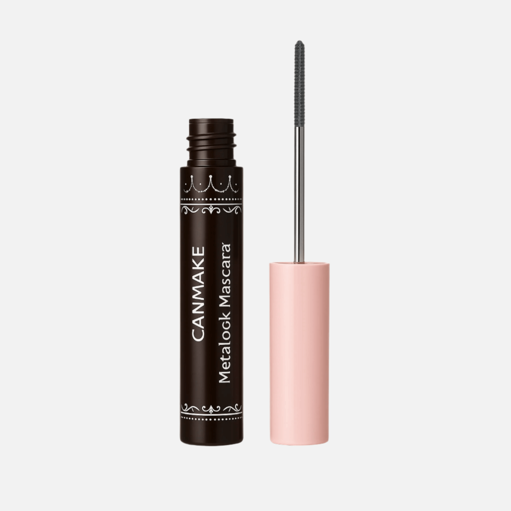 Canmake - Metalook Mascara with a unique 2.5mm comb for precise lash application.
