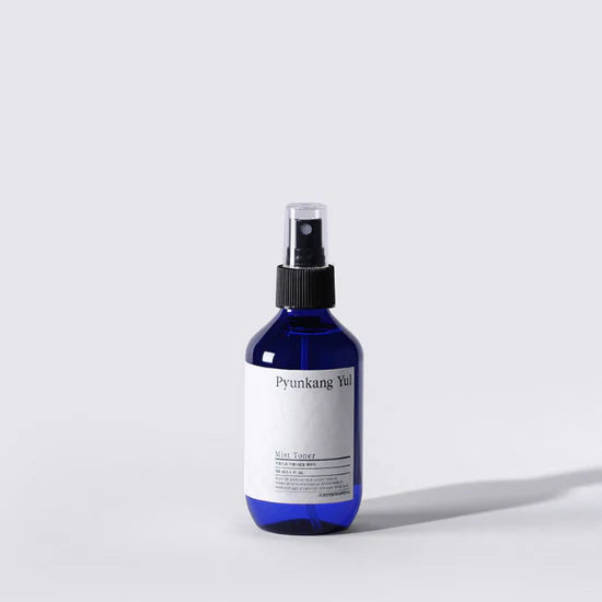 Pyunkang Yul Mist Toner 200ml in a blue bottle, a hydrating toner for all skin types.