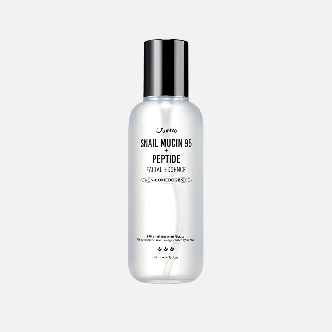 Jumiso Snail Mucin 95% + Peptide Essence 140ml for deep hydration and skin firmness.