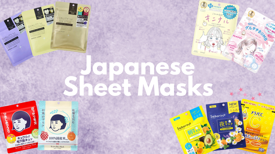 Japanese Sheet Mask Guide | Which One Is Right for Your Skin?