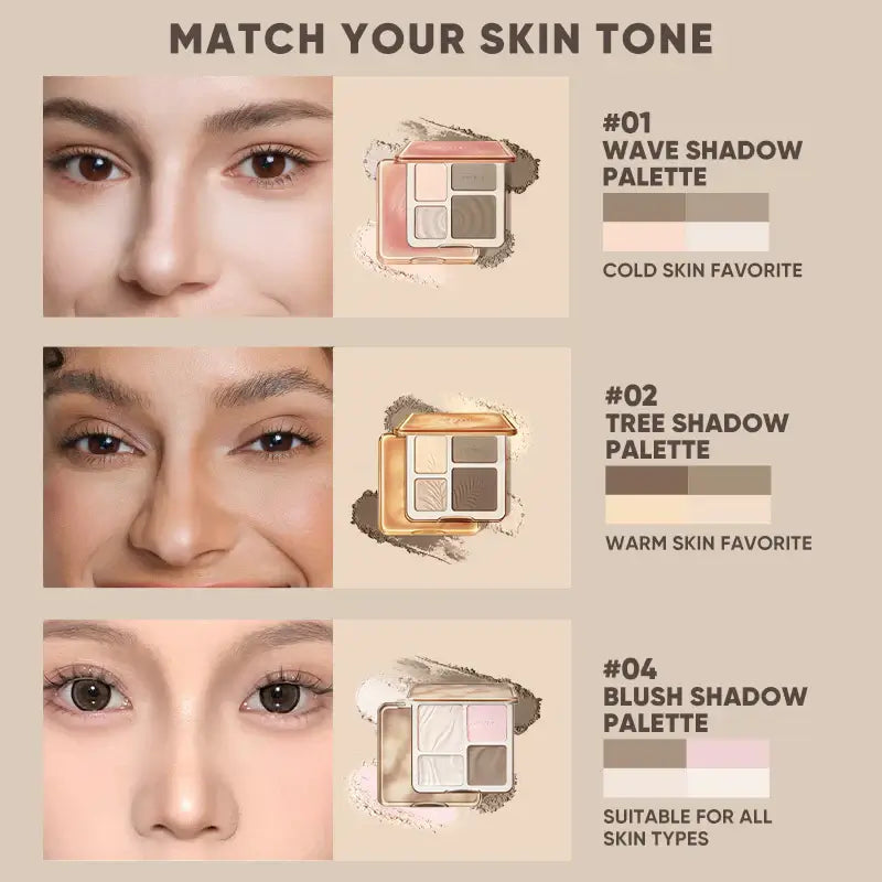 Judydoll - 2 IN 1 Highlighter Contour Palette