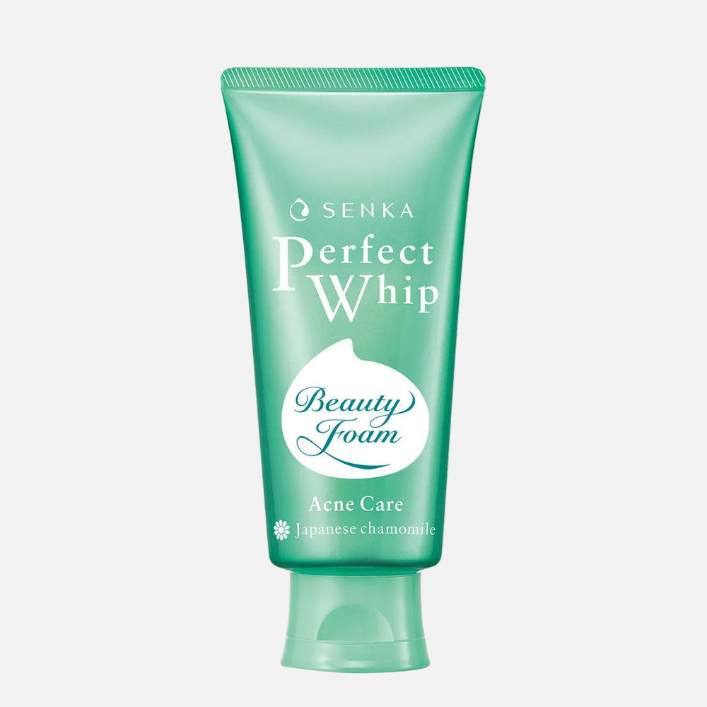 Senka Perfect Whip Acne Care Japanese Chamomile Beauty Foam 100g