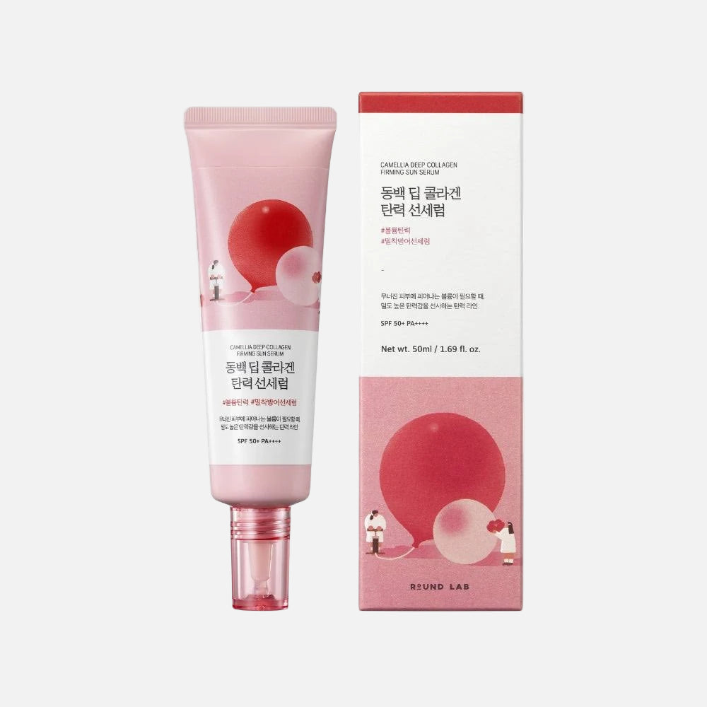 round lab camellia sun serum