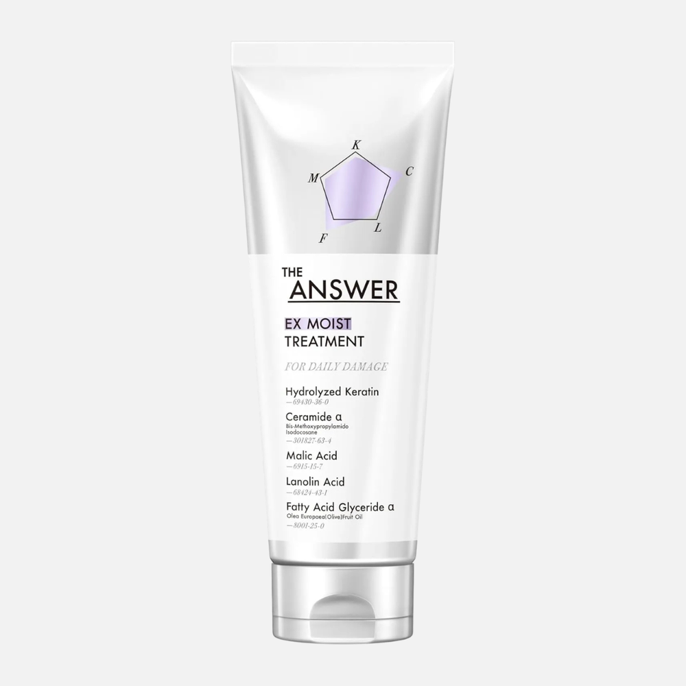 Kao THE ANSWER EX Moist Treatment, cosme award winning Japanese hair treatment for dry damaged hair
